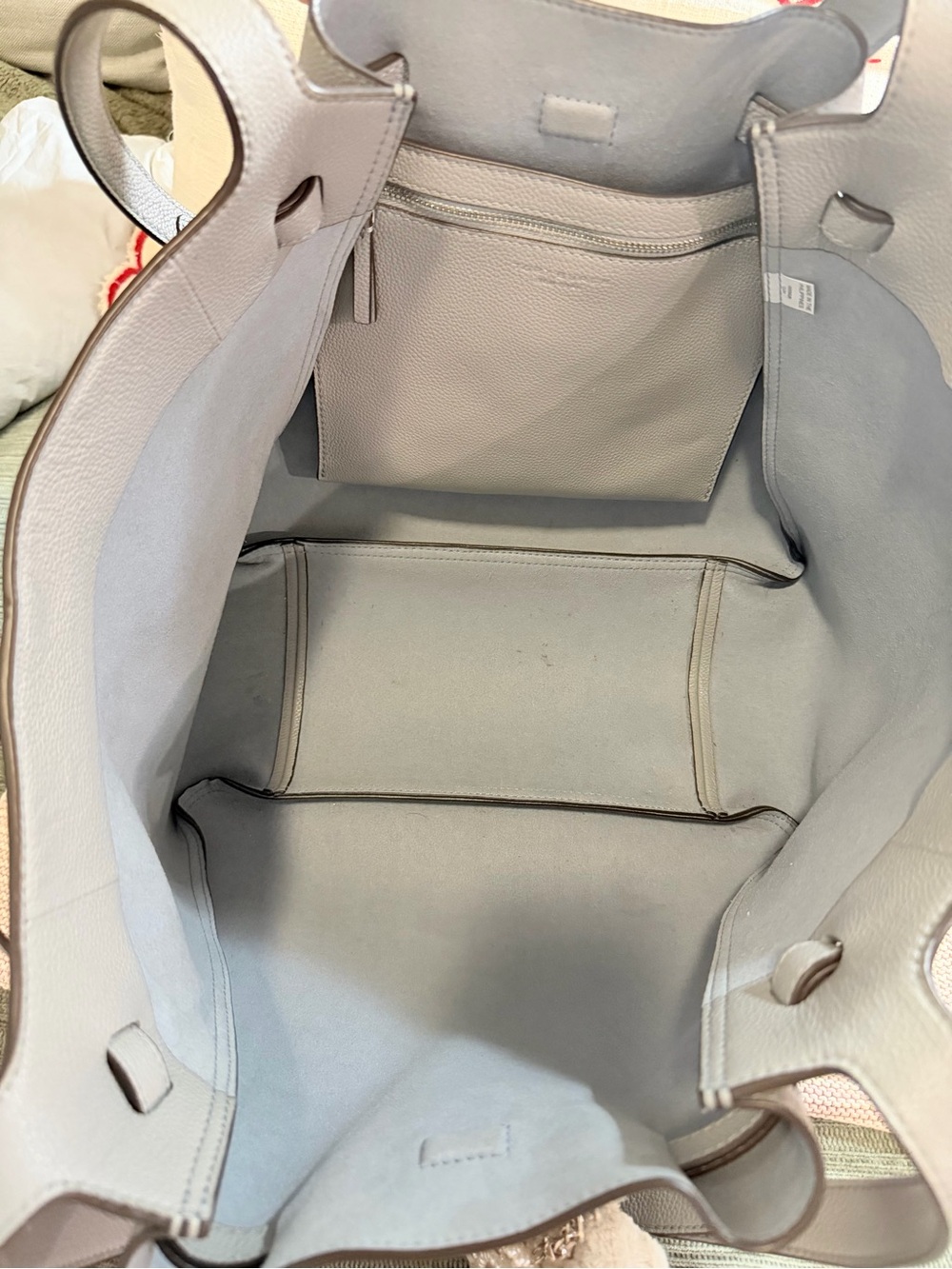 Tory Burch Romy Tote - Light Granite - Picture 4 of 7